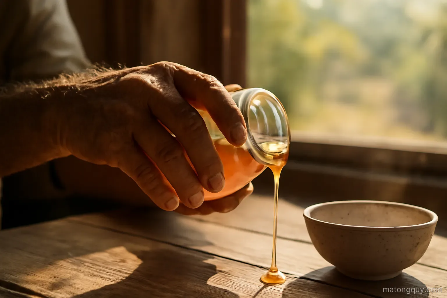 Mật ong dú Tây Ninh bị loãng ra khi nóng: cách dùng an toàn và hiệu quả