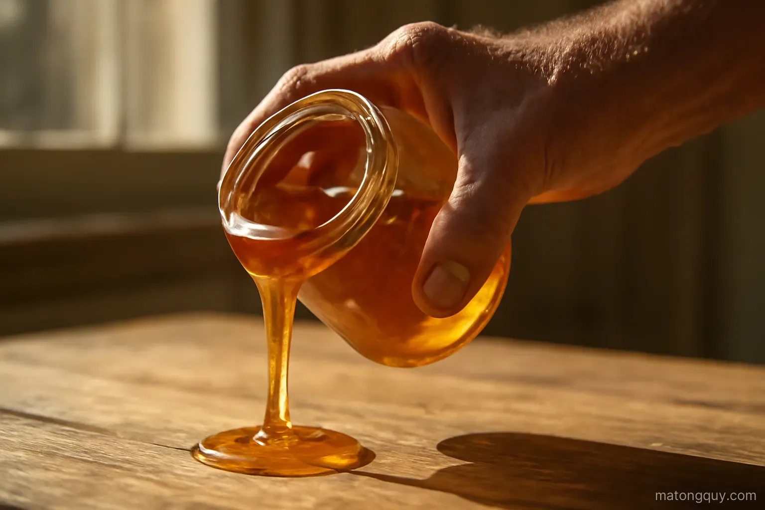 Mật ong dú Tây Ninh bị nóng chảy: phân biệt tự nhiên hay bảo quản sai
