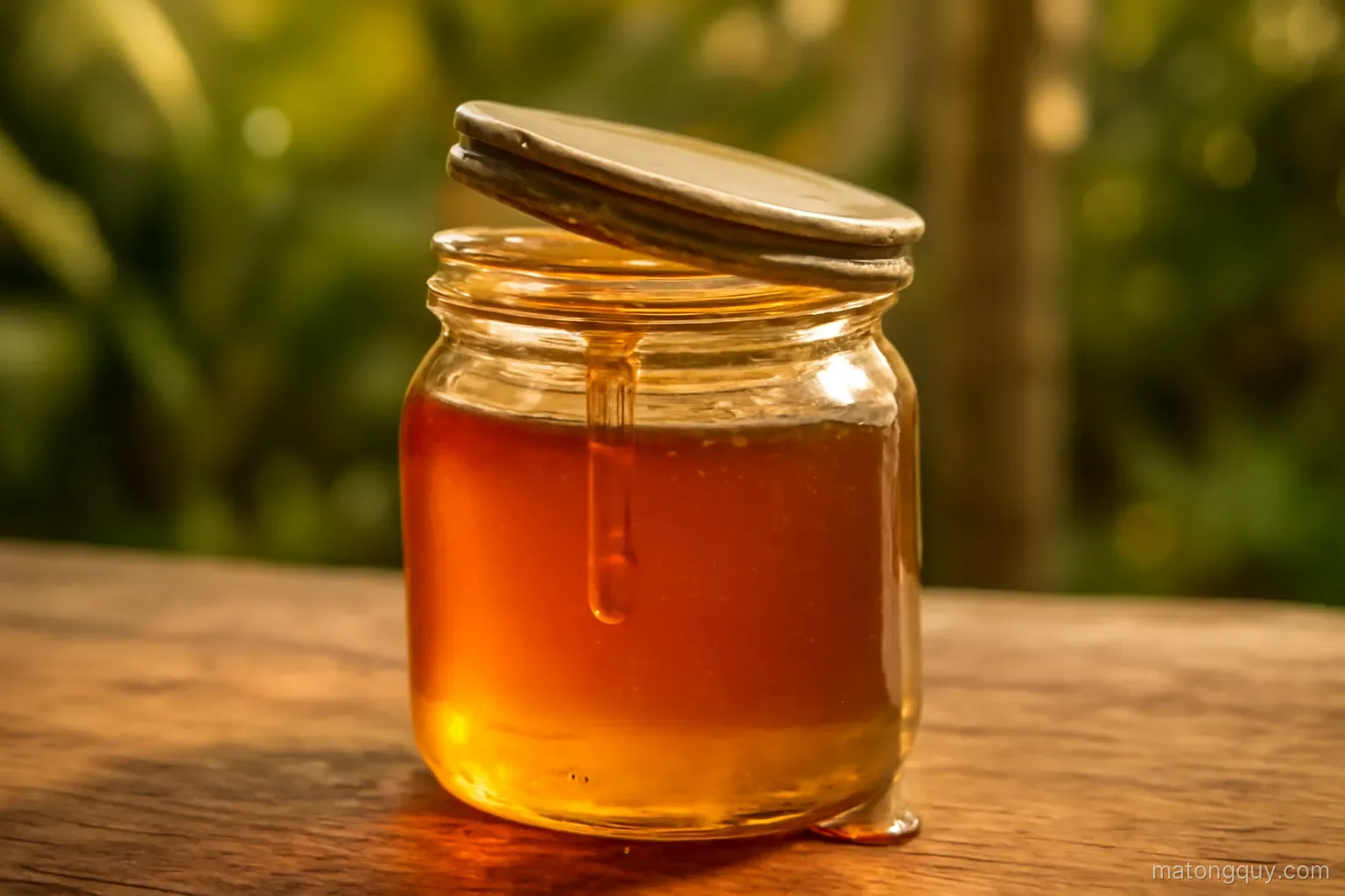 Mật ong dú Tây Ninh chảy ra khỏi chai: phân biệt hiện tượng tự nhiên và lỗi đóng chai